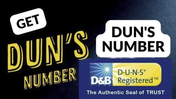 get duns number approved